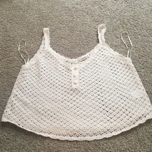 Women’s tank cream color medium